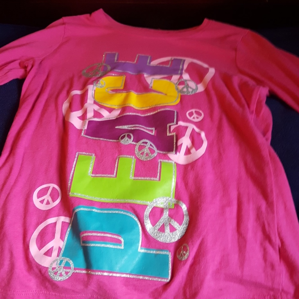 Childrens place Peace long sleeve for girls